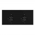 Whirlpool GWG7820TS (PUB) 2-Burner Tempered Glass Gas Hob